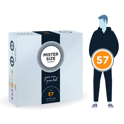 MISTER SIZE 57 - L (72 Kondome)