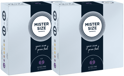 MISTER SIZE 69 - XXXL (72 Kondome)
