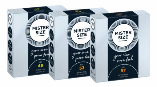 MISTER SIZE Probierset 49-53-57 (3x3 Kondome)