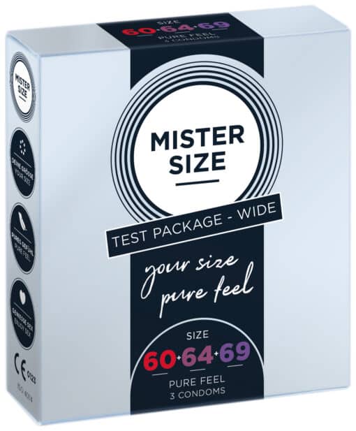 MISTER SIZE Wide Package 60-64-69 (3 Kondome)