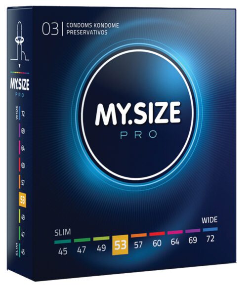 MY.SIZE PRO 53 (3 Kondome)