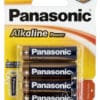 Panasonic Alkaline Mignon AA Batterien 4er Pack