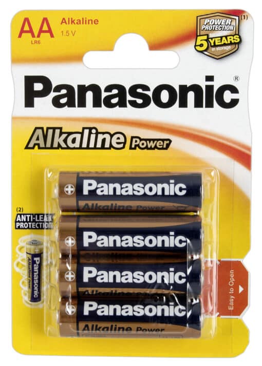 Panasonic Alkaline Mignon AA Batterien 4er Pack