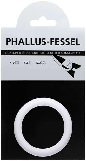Amarelle Phallus Fesseln (M) weiß