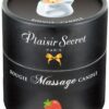 Plaisir Secret Massagekerze Erdbeere