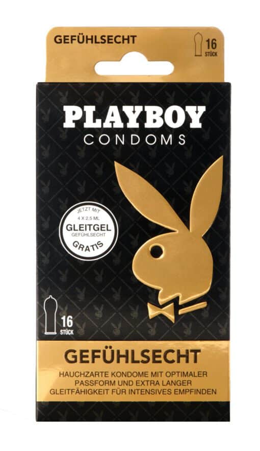 PLAYBOY Condoms Gefühlsecht (16 Kondome)