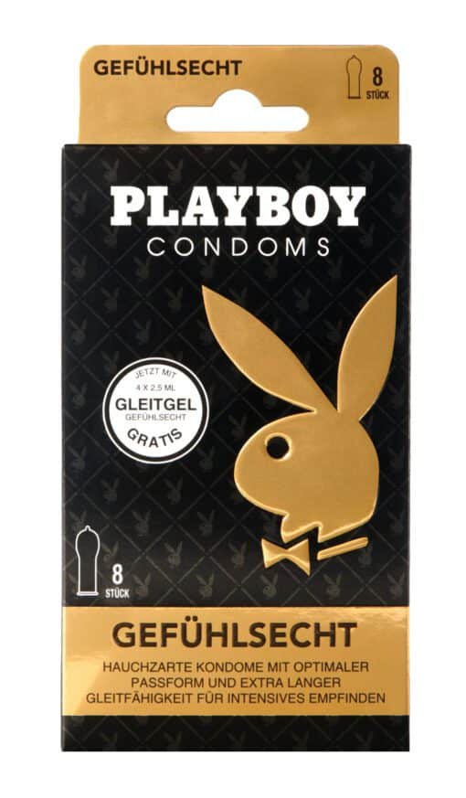 PLAYBOY Condoms Gefühlsecht (8 Kondome)