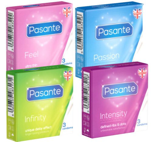 Pasante Probierset (4 x 3 Kondome)