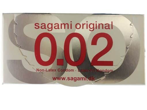 Sagami Original 0.02 latexfrei (2 Kondome)