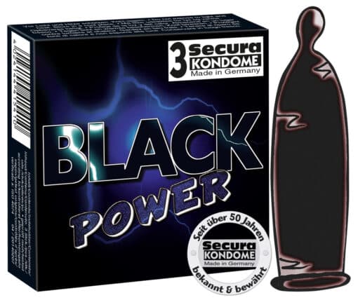 products secura black power 3 kondome