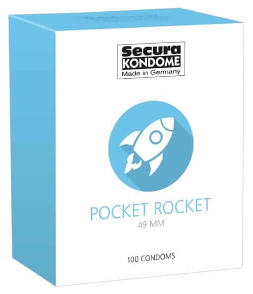Secura Pocket Rocket Ø49 (100 Kondome)