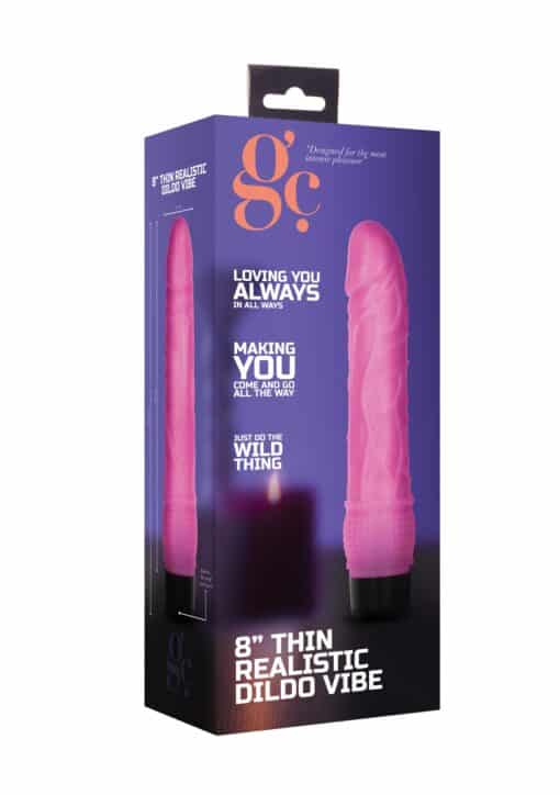 SHOTS GC - Realistischer Dildo-Vibrator pink