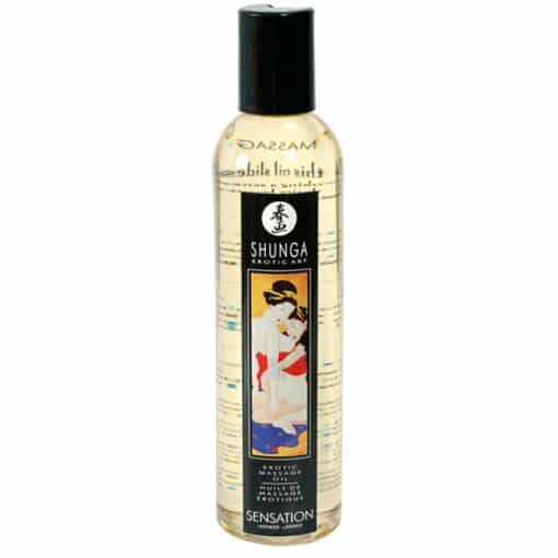 Shunga - Massage Oil Sensation Lavender (250ml)
