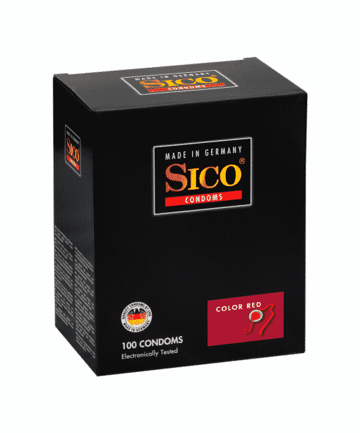 SICO Color Red Erdbeere (100er Packung)