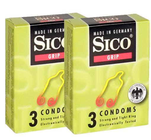 Sico Grip (6 Kondome)