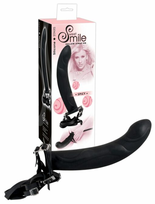 Sweet Smile Strap-On Hollow schwarz