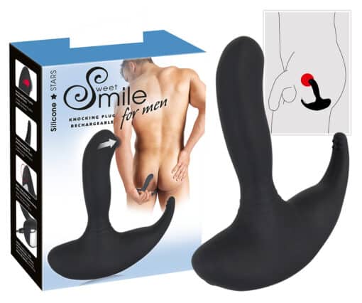 Sweet Smile Knocking Plug rechargeable for Men