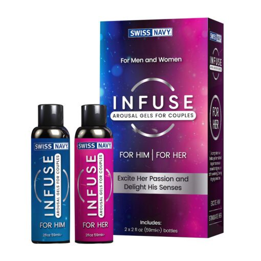 Swiss Navy - Infuse 2-in-1 Arousal Gel for Him & Her (2 x 59ml)