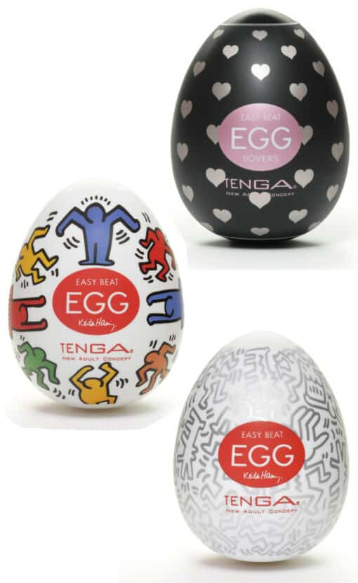 3er-Set Tenga Egg (Lovers / Party / Dance)