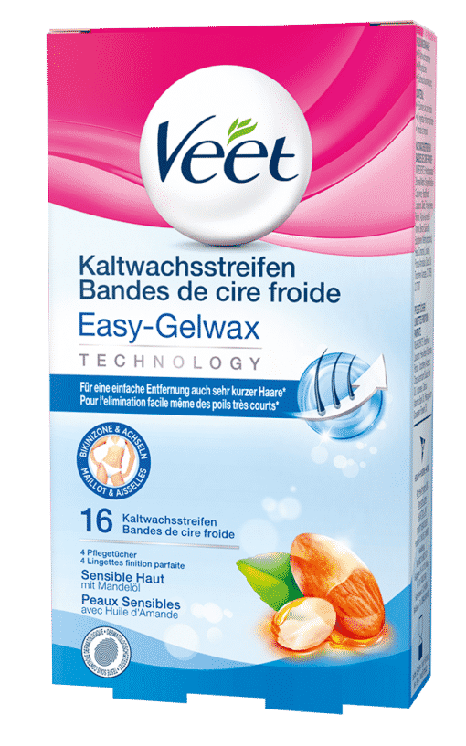 VEET Kaltwachsstreifen Bikini&Achsel (16 Stück)