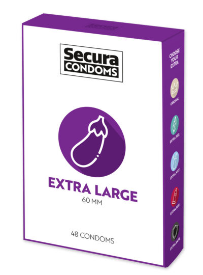 Secura Extra Large - 60mm (48 Kondome)